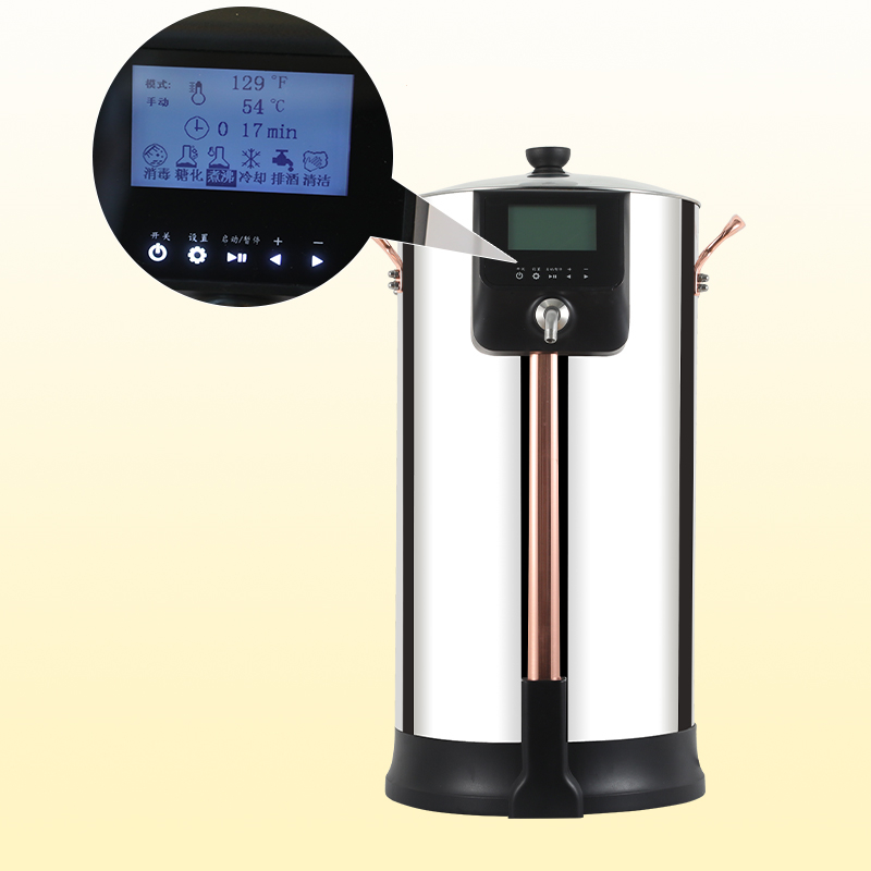 SUS304 Auto machine home beer brewing equipment hot sell in South Korea from Chinese factory Z1